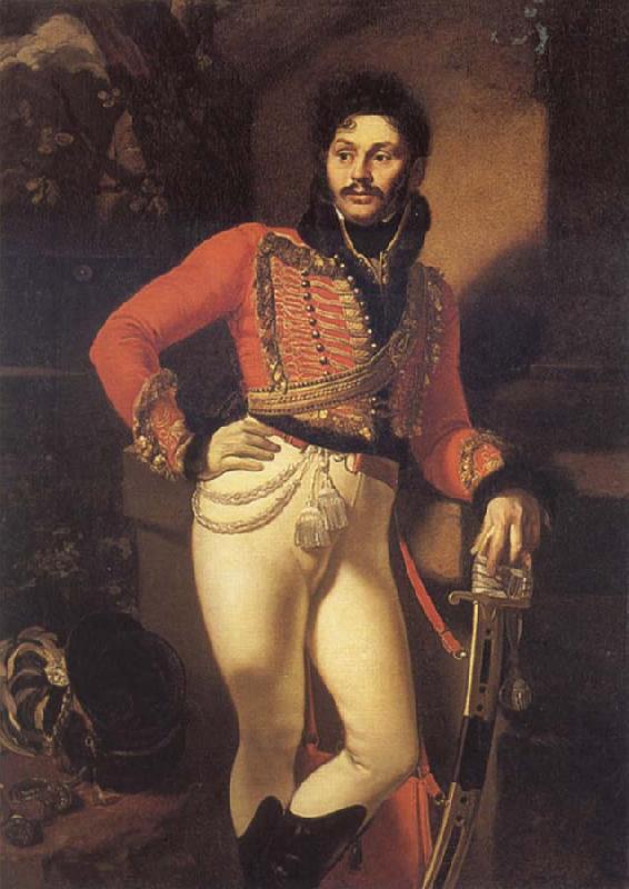 Kiprensky, Orest Portrait of Yevgraf Davydov,Colonel of The Life-Guards